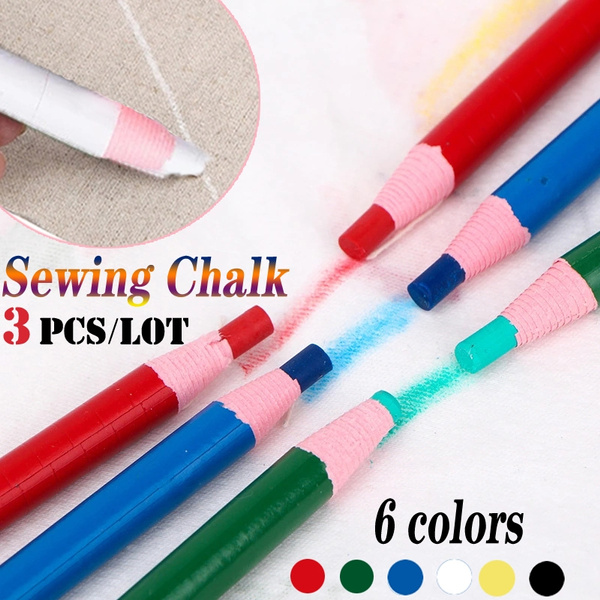 Cut-free Sewing Tailor's Chalk Pencils Fabric Marker Pen Sewing Chalk  Garment Pencil for Tailor Sewing Accessories